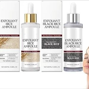 2Pcs Black and White Rice Exfoliant